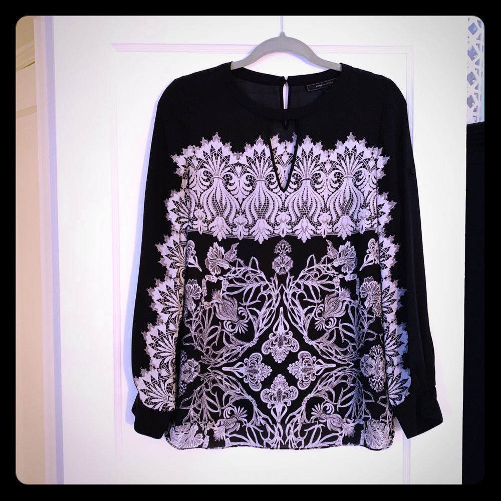 Notch Neck Blouse
